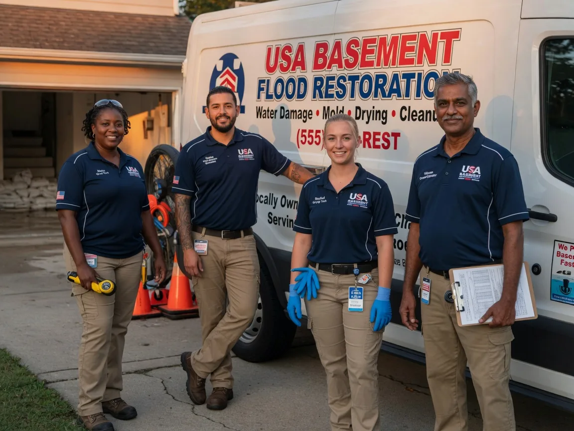 Basement Flood Cleanup company in Verden, OK